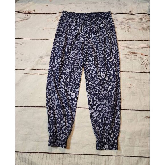 Tommy Bahama Islandzone Blue Leopard Joggers Size Small - Picture 2 of 7